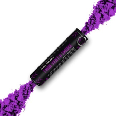 FUMIGENE BURST WIRE PULL DOUBLE SORTIE A GOUPILLE VIOLET