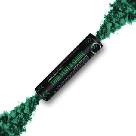 FUMIGENE BURST WIRE PULL DOUBLE SORTIE A GOUPILLE VERT