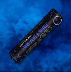 FUMIGENE BURST WIRE PULL DOUBLE SORTIE A GOUPILLE BLEU