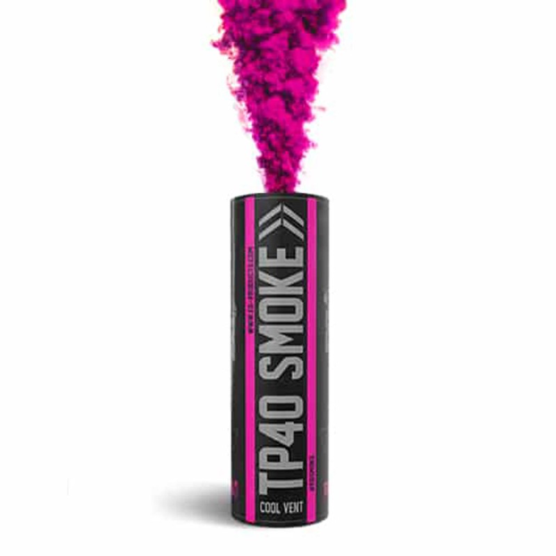FUMIGENE TP40 A GOUPILLE SUPERIEURE ROSE