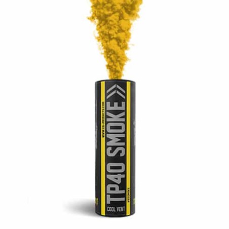FUMIGENE TP40 A GOUPILLE SUPERIEURE JAUNE